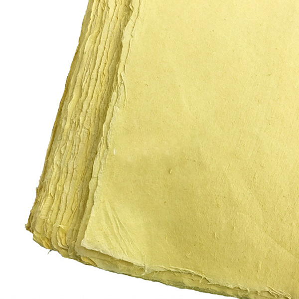 노란연두색 전주색한지 - 1 (64cmX94cm) 5장묶음